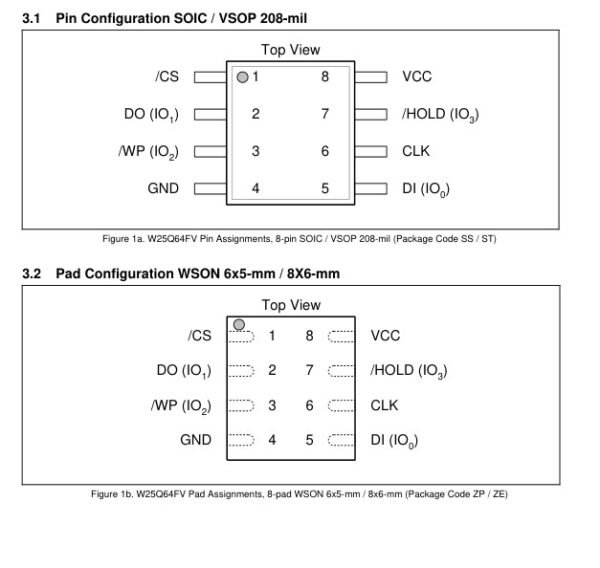 W25Q64FV (8MB) - Imagen 2